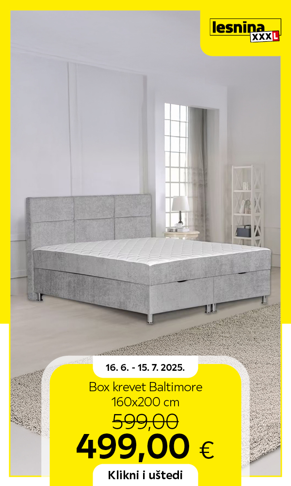 BOX KREVET BALTIMORE 160x200 cm