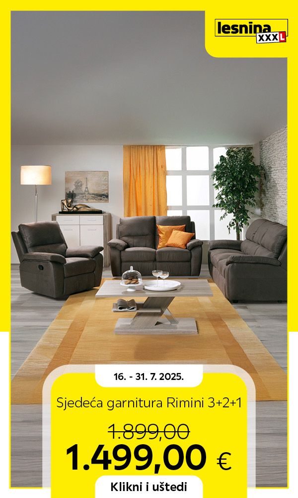 SJEDEĆA GARNITURA RIMINI 3+2+1
