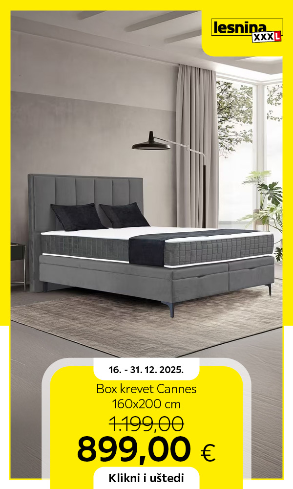 BOX KREVET CANNES 160X200 CM